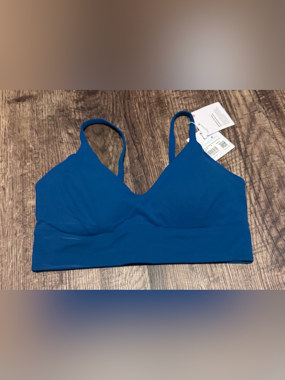 Lululemon Focuser Scoopneck Bra - Jet Set Blue